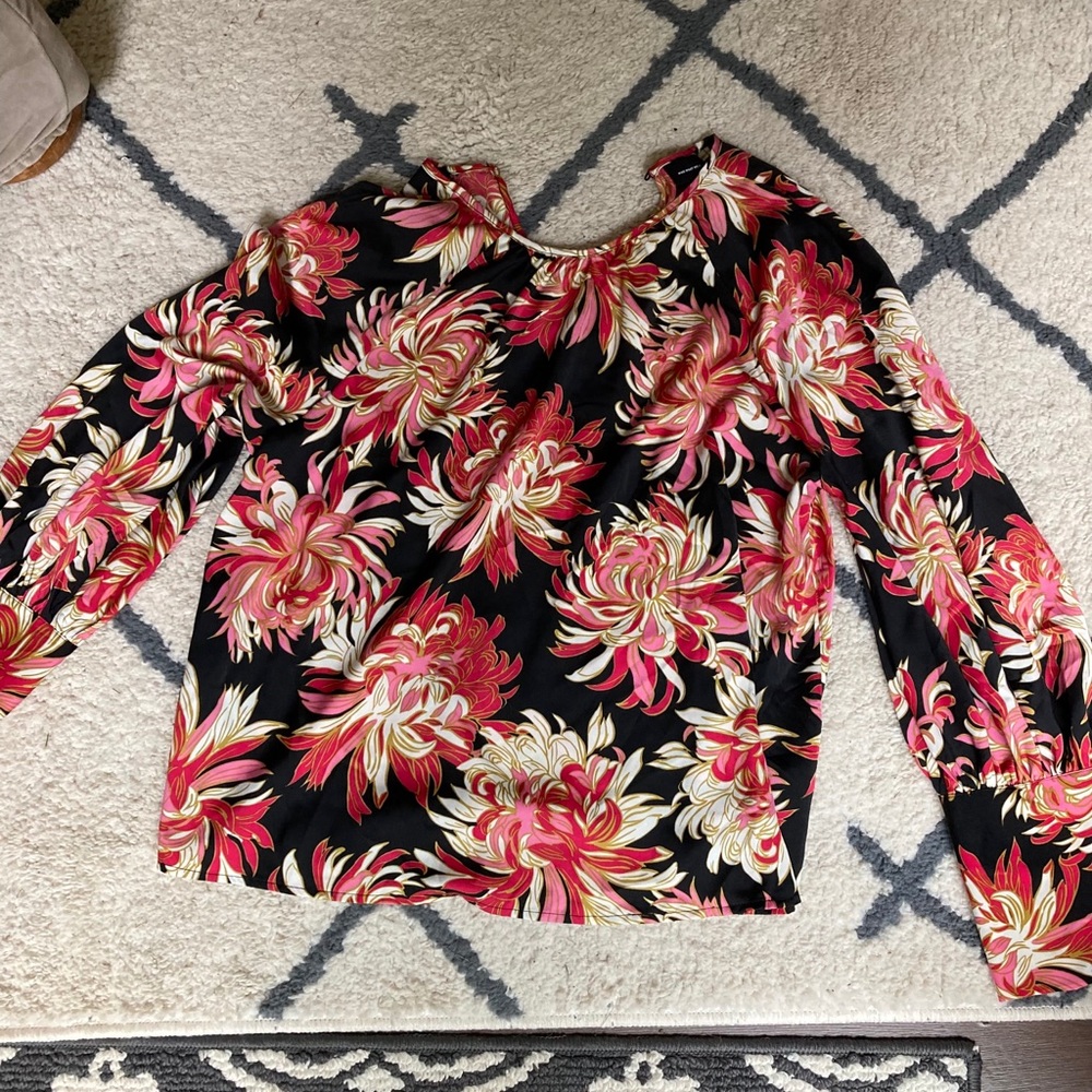 Flowered blouse